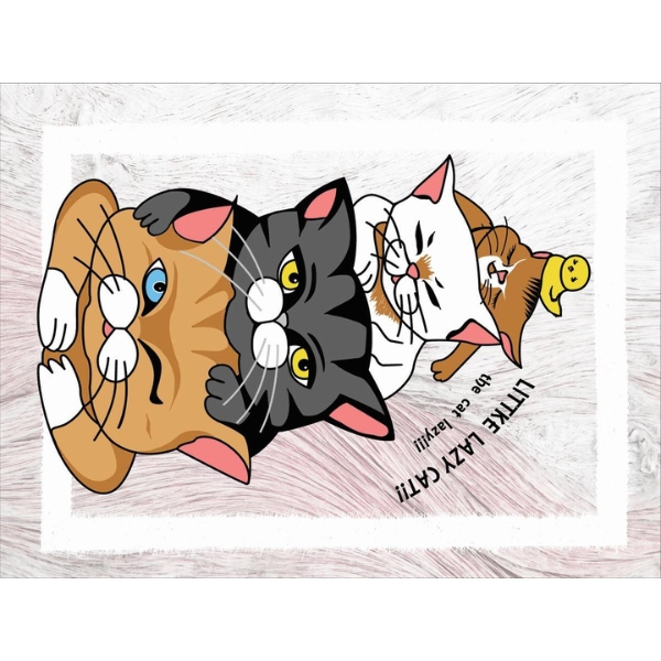 Dečiji tepih Lazy cats – 120x180cm