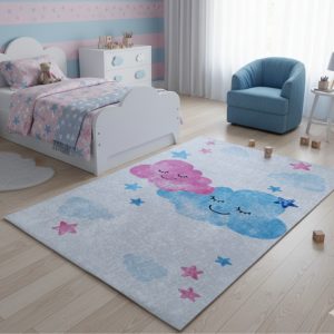 Dečiji tepih Oblačići