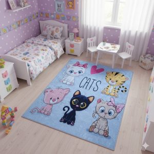 Dečiji tepih Mjau-mjau