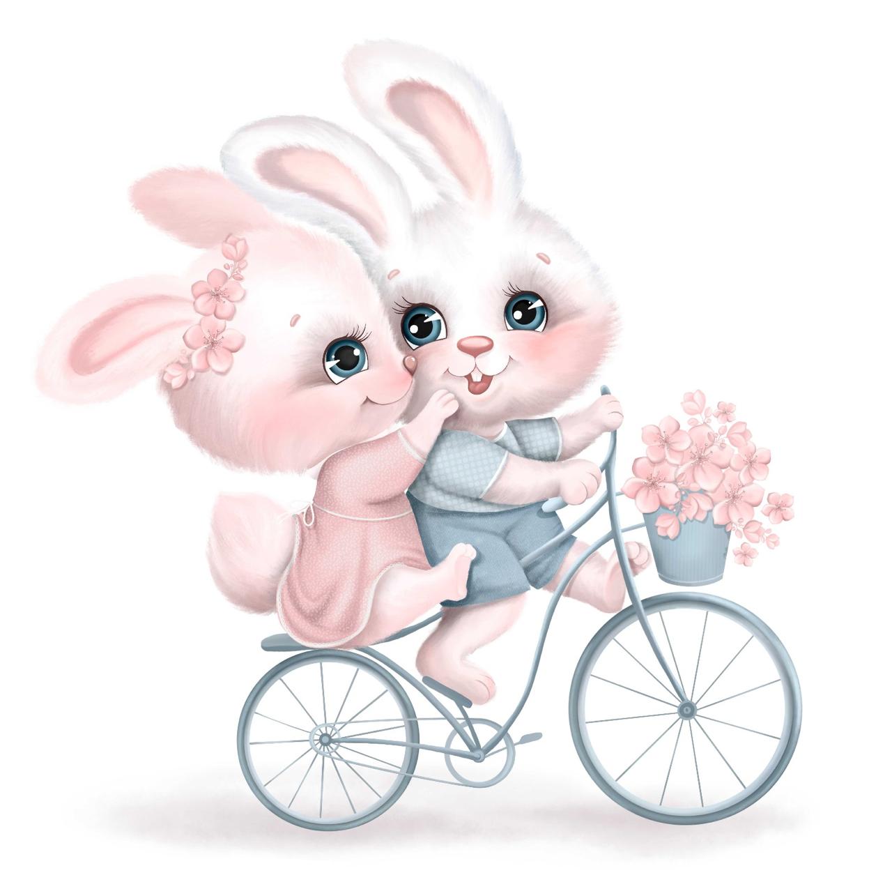 Dečiji tepih Zečići - 120x180cm